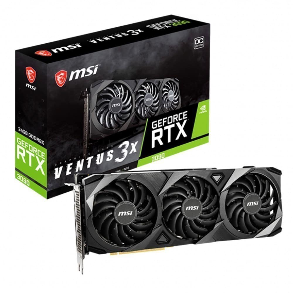 Msi Geforce Rtx 3090 Ventus 3x 24g Oc 24gb Gddr6x 384 Bit Ekran Karti