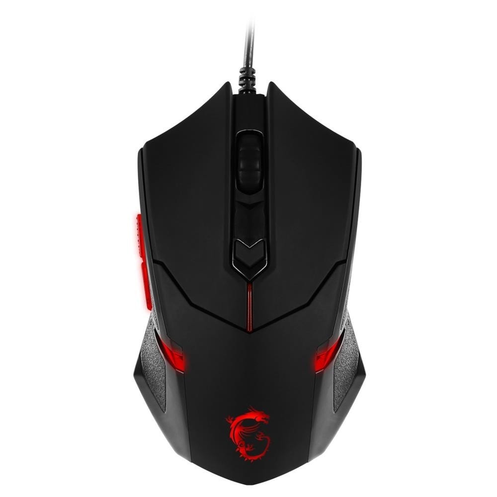 Msi Interceptor Ds B1 Red Led Gaming Mouse
