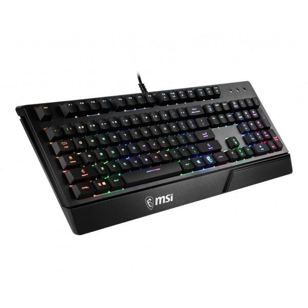Msi Vigor Gk20 Mekanik Hisli Turkce Rgb Gaming Klavye 2