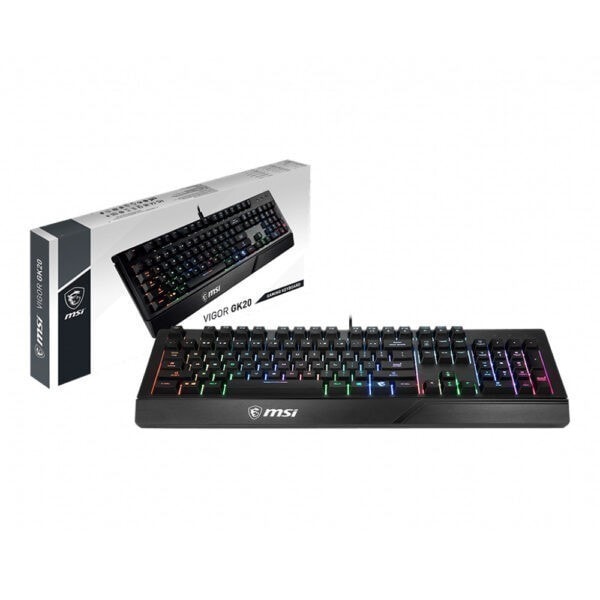 Msi Vigor Gk20 Mekanik Hisli Turkce Rgb Gaming Klavye 3