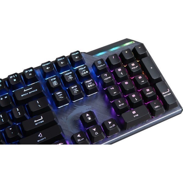 Msi Vigor Gk50 Elite Kailh Box White Switch Rgb Turkce Mekanik Gaming Klavye 3