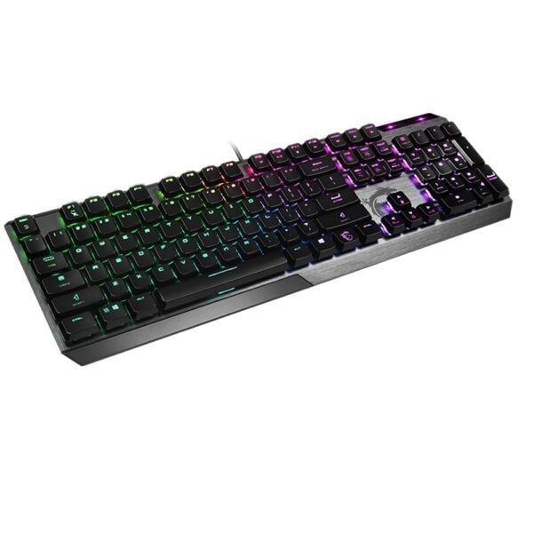 Msi Vigor Gk50 Low Profile Rgb Turkce Mekanik Gaming Klavye 1