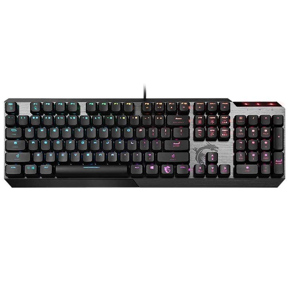 Msi Vigor Gk50 Low Profile Rgb Turkce Mekanik Gaming Klavye