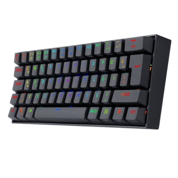 Redragon K530 Draconic Red Switch Kablosuz Mekanik Rgb Turkce Gaming Klavye 6