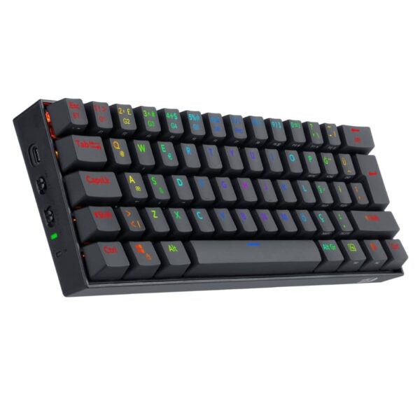Redragon K530 Draconic Red Switch Kablosuz Mekanik Rgb Turkce Gaming Klavye 7