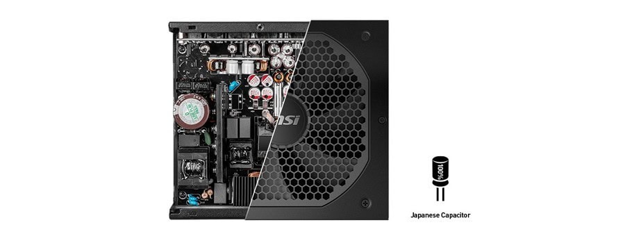 MSI MPG A650GF PSU a4