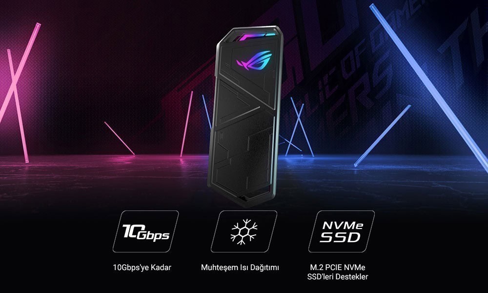 Asus ROG Strix Arion Lite Harici SSD Kutusu a1