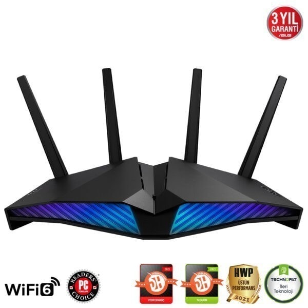 Asus Dsl Ax82u Dualband Wifi Aura Rgb Modem Router 1