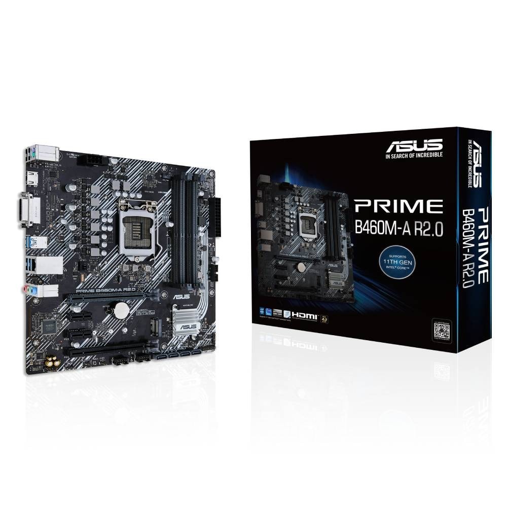 Asus Prime B460m A R2 0 2933mhz Ddr4 Soket 1200 M 2 Hdmi Dvi Matx Anakart