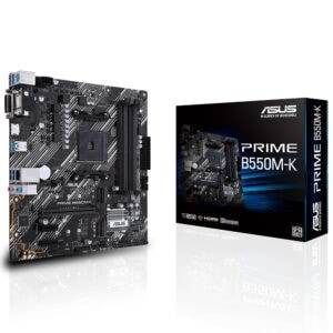 Asus Prime B550m K 4600mhzoc Ddr4 Soket Am4 M 2 Hdmi Vga Dvi Matx Anakart
