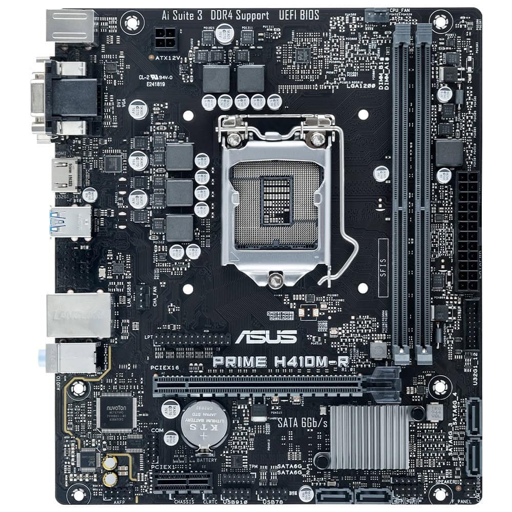 Asus Prime H410m R Si 2933mhz Ddr4 Soket 1200 Matx Anakart