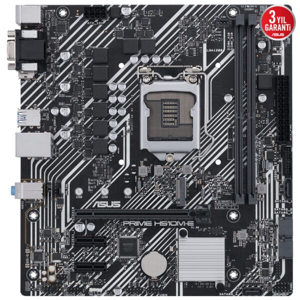 Asus Prime H510m E 3200ocmhz Ddr4 Soket 1200 M 2 Hdmi Dp Vga Matx Anakart 1