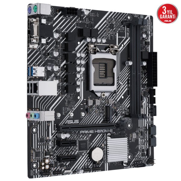 Asus Prime H510m E 3200ocmhz Ddr4 Soket 1200 M 2 Hdmi Dp Vga Matx Anakart 2