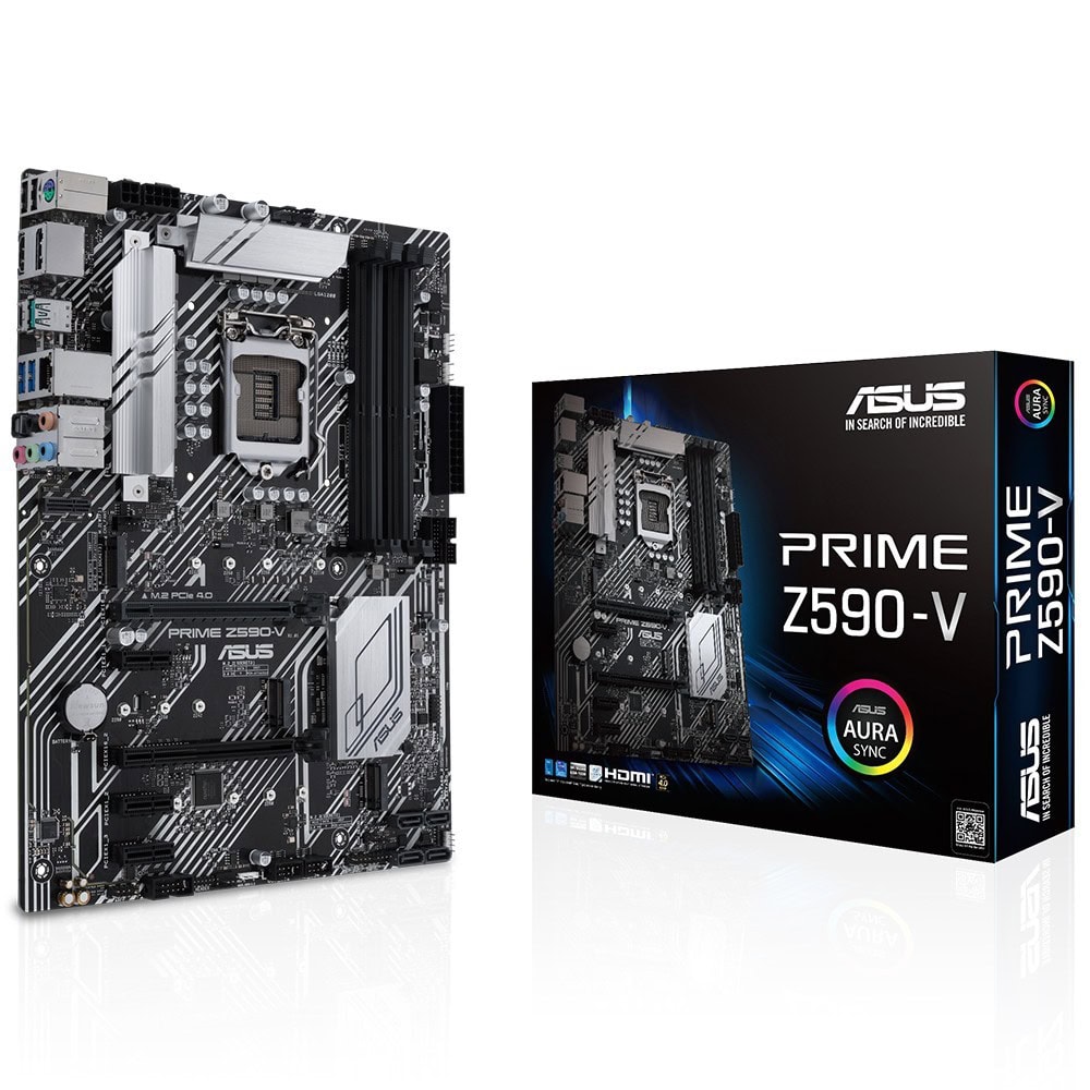 Asus Prime Z590 V 5133mhzoc Ddr4 Soket1200 M 2 Hdmi Dp Atx Anakart