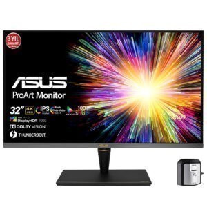 Asus Proart 32 Pa32ucx K 5ms 60hz Thunderbolt Ips 4k Ultra Hd Adaptive Sync Monitor