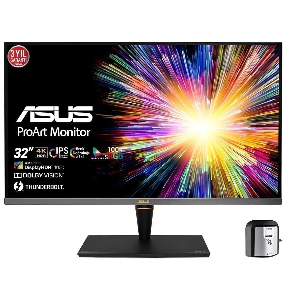 Asus Proart 32 Pa32ucx K 5ms 60hz Thunderbolt Ips 4k Ultra Hd Adaptive Sync Monitor