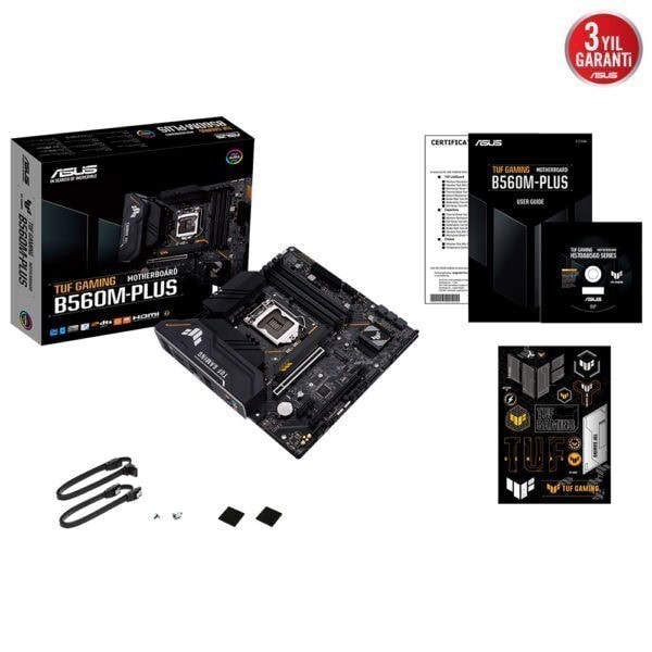 Asus Tuf Gaming B560m Plus 5000mhzoc Ddr4 Soket 1200 M 2 Matx Anakart 6