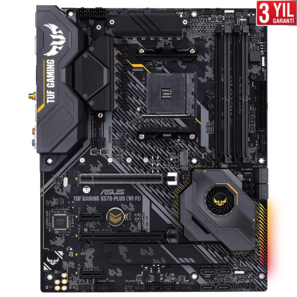 Asus Tuf Gaming X570 Plus Wi Fi 4400mhz Oc Ddr4 Soket Am4 M 2 Atx Anakart 1