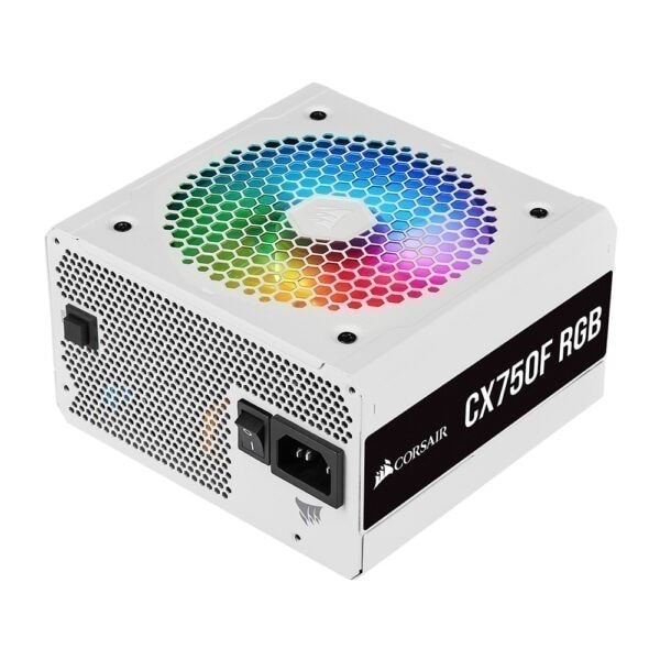 Corsair Cx750f Rgb 750w 80 Bronze Beyaz Full Moduler 120mm Fanli Psu 1