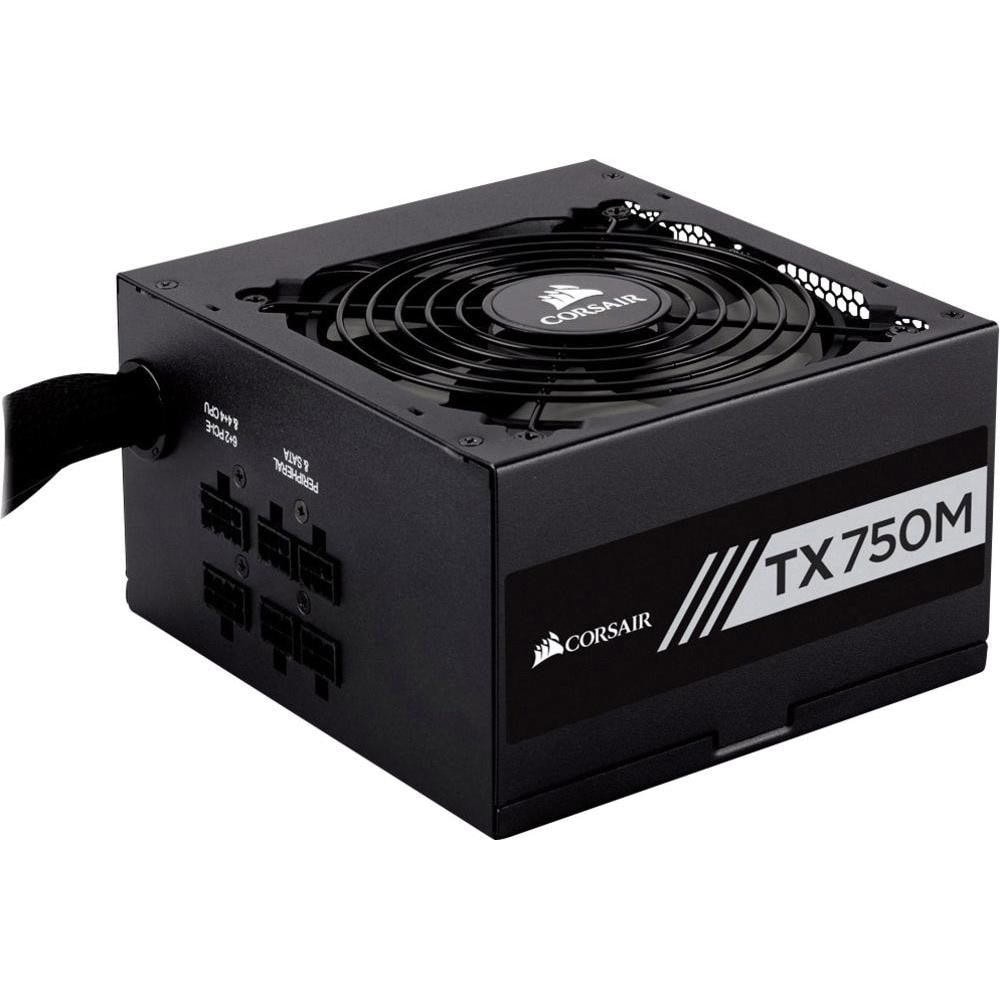 Corsair Tx750m 750w 80 Gold Moduler 120mm Fanli Psu