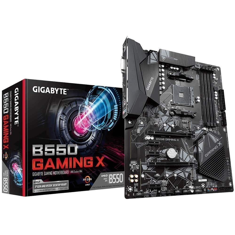 Gigabyte B550 Gaming X 4000mhzoc Ddr4 Soket Am4 M 2 Hdmi Dvi Atx Anakart