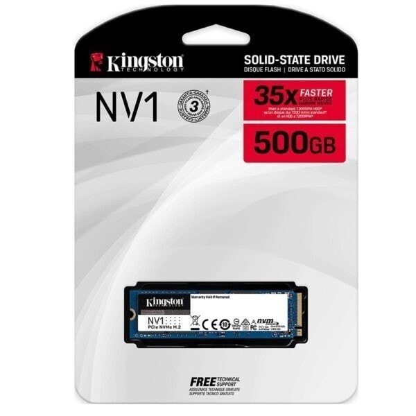 Kingston 500gb Nv1 Nvme Okuma 2100mb Yazma 1700mb M 2 Ssd Snvs 500g 2