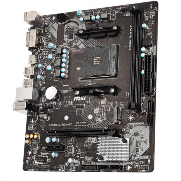 Msi A320m A Pro Max 3200mhzoc Ddr4 Soket Am4 M 2 Matx Anakart 2