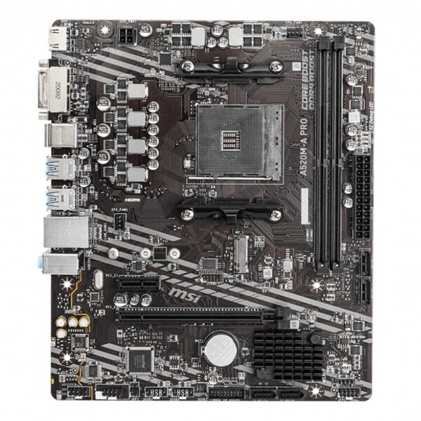 Msi A520m A Pro 4600mhzoc Ddr4 Soket Am4 M 2 Matx Anakart 1