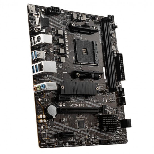 Msi A520m Pro 4600mhzoc Ddr4 Soket Am4 M 2 Matx Anakart 1