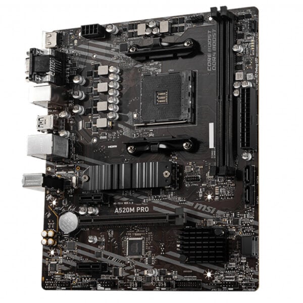 Msi A520m Pro 4600mhzoc Ddr4 Soket Am4 M 2 Matx Anakart 2