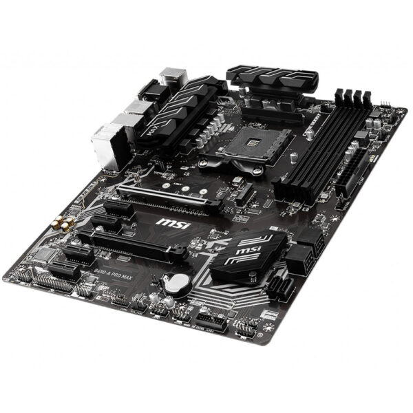 Msi B450 A Pro Max 4133mhzoc Ddr4 Soket Am4 M 2 Atx Anakart 1
