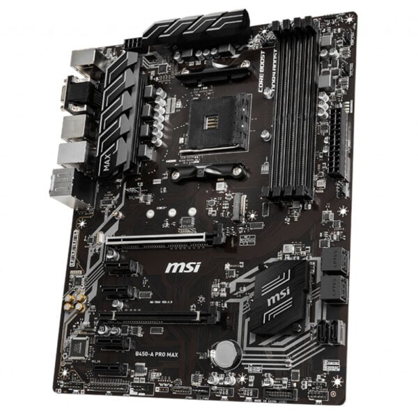 Msi B450 A Pro Max 4133mhzoc Ddr4 Soket Am4 M 2 Atx Anakart 3