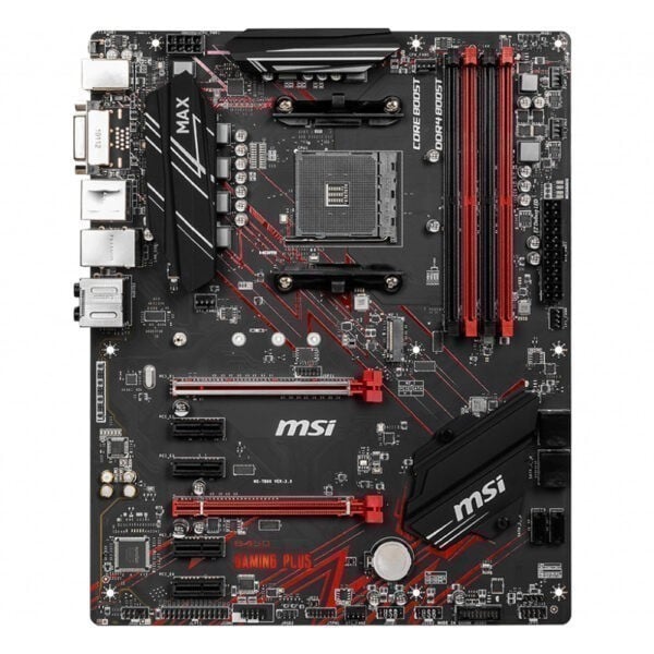 Msi B450 Gaming Plus Max 4133mhzoc Ddr4 Soket Am4 M 2 Atx Anakart 2