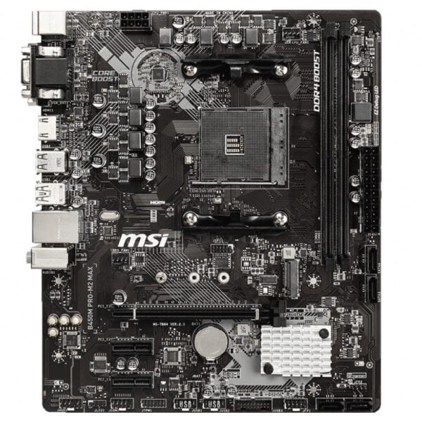 Msi B450m Pro M2 Max 4133mhzoc Ddr4 Soket Am4 M 2 Matx Anakart 1