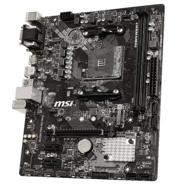 Msi B450m Pro M2 Max 4133mhzoc Ddr4 Soket Am4 M 2 Matx Anakart 3
