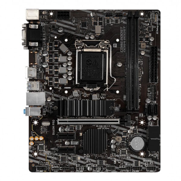 Msi B460m Pro 2933mhz Ddr4 Soket 1200 M 2 Matx Anakart 1