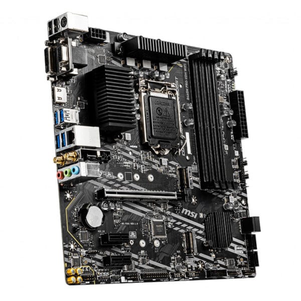Msi B460m Pro Vdh Wifi 2933mhz Ddr4 Soket 1200 M 2 Matx Anakart 2