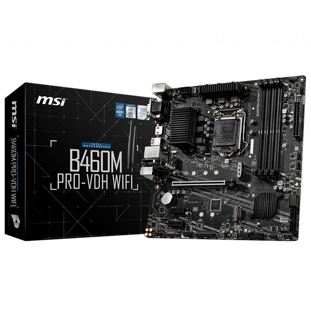 Msi B460m Pro Vdh Wifi 2933mhz Ddr4 Soket 1200 M 2 Matx Anakart