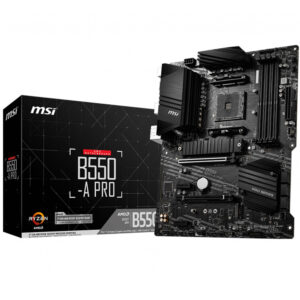 Msi B550 A Pro 4400mhzoc Ddr4 Soket Am4 M 2 Atx Anakart