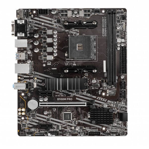 Msi B550m Pro 4600mhzoc Ddr Soket Am4 M 2 Matx Anakart 1