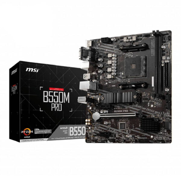 Msi B550m Pro 4600mhzoc Ddr Soket Am4 M 2 Matx Anakart