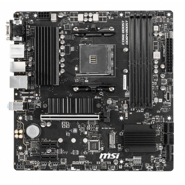 Msi B550m Pro Vdh 4400mhzoc Ddr4 Soket Am4 M 2 Matx Anakart 1