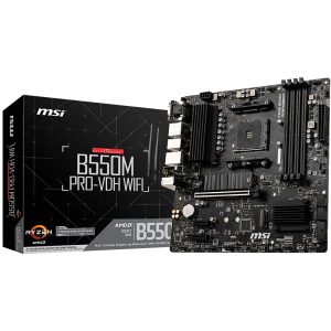 Msi B550m Pro Vdh Wifi 4400mhzoc Ddr4 Soket Am4 M 2 Matx Anakart Y