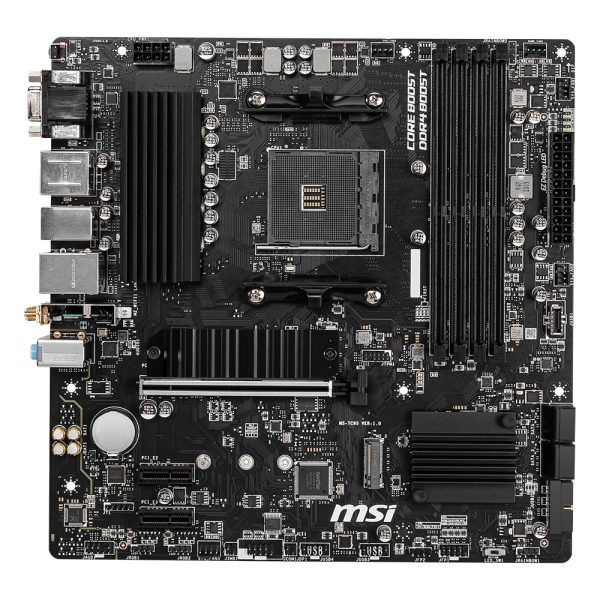 Msi B550m Pro Vdh Wifi 4400mhzoc Ddr4 Soket Am4 M 2 Matx Anakart Y1
