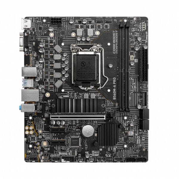 Msi B560m A Pro 5200mhzoc Ddr4 Soket 1200 M 2 Matx Anakart 1