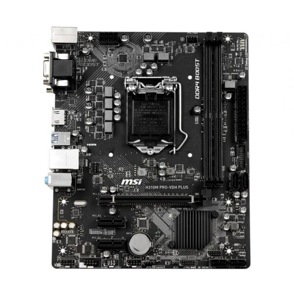 Msi H310m Pro Vdh Plus 2666mhzoc Ddr4 Soket 1151 Matx Anakart 1