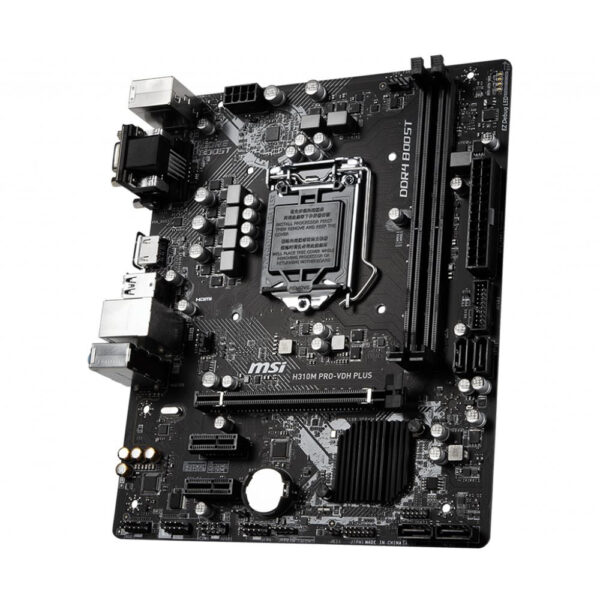 Msi H310m Pro Vdh Plus 2666mhzoc Ddr4 Soket 1151 Matx Anakart 2