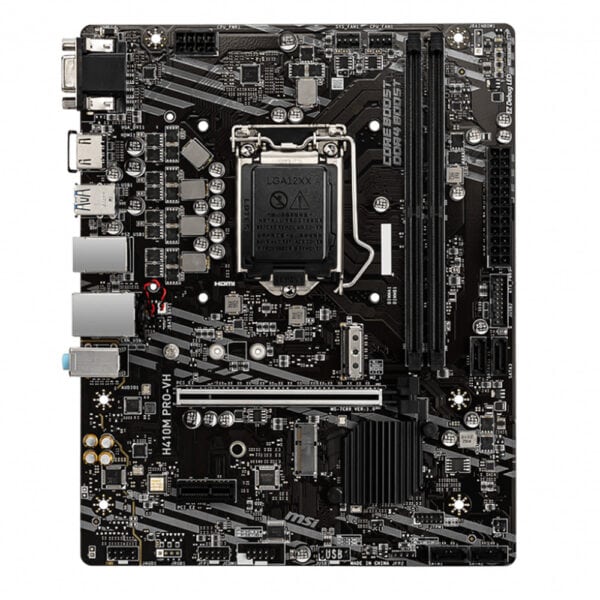 Msi H410m Pro Vh 2933mhz Ddr4 Soket 1200 M 2 Matx Anakart 1