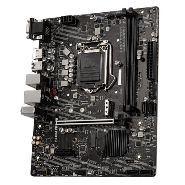 Msi H410m Pro Vh 2933mhz Ddr4 Soket 1200 M 2 Matx Anakart 3