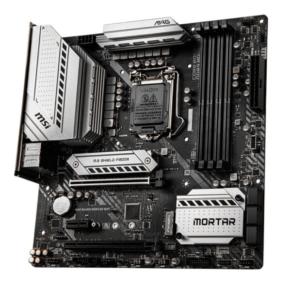 Msi Mag B460m Mortar Wifi 2933mhz Ddr4 Soket 1200 M 2 Matx Anakart 1